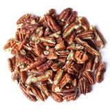 Food to Live Organic Dry Roasted Pecan Pieces with Himalayan Salt 8 Ounces - Oven Toasted, No Oil Added, Lightly salted, Rich in Flavor and Crunch