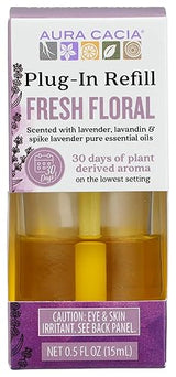 Aura CACIA Fresh Floral Plug-in Air Fresheners Refill, 0.5 OZ