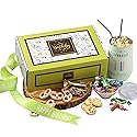 Broadway Basketeers Birthday Gift Box with 16 oz Mug - Gourmet Sweets & Chocolate Gift Box with Assorted Cookies & Candy Treats - Birthday Gift