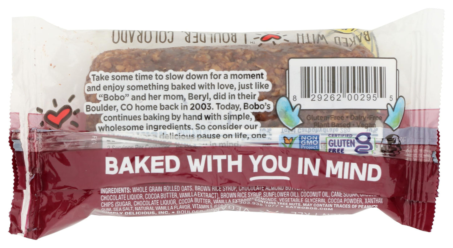 Bobo's Oat Bars Chocolate Almond Brownie Oat Bar, 3 OZ