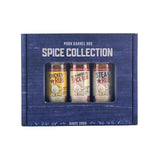 Pork Barrel BBQ Spice Collection Gift Pack | Gifts for Men| 3.8 oz All American Spice, 4.5 oz Steak and 3 oz Chicken, All Purpose BBQ Rub - No MSG