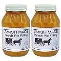 Amish Pie Filling Peach - TWO 32 Oz Jars