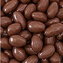 Milk Chocolate Almonds - 2 Pound Bulk Pack - Whole Dry Roasted Milk Chocolate Covered Almonds - Candy for Office, Buffets, Snacking & Gifting