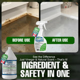 Eco Solutions Vinegar Cleaning Solution - all purpose household cleaner, 20% concentrated vinegar - 4 Litre Jug (1.06 gallons)