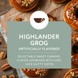 Paramount Roasters, Highlander Grog Flavored, Medium Roast, 100% Arabica Ground Coffee,