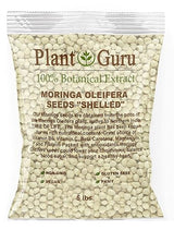 Moringa Seeds Kernel Shelled 5 lbs. Bulk - Clean PKM1 Variety - Edible - Moringa Oleifera - Malunggay - Semillas De Moringa - Drumstick Tree - Non-GMO