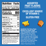 Spiderman Fruit Flavored Snacks, Treat Pouches, Gluten Free, 10 ct