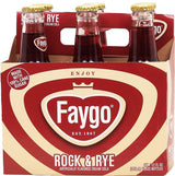 Faygo Rock & Rye flavored cream cola soda, made with 100% cane sugar, 12-fl. oz., 6-pack