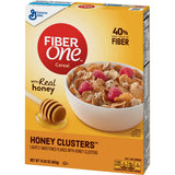 General Mills Cereals Fiber One Cereal, Strawberries and Vanilla Clusters, 13.2 oz