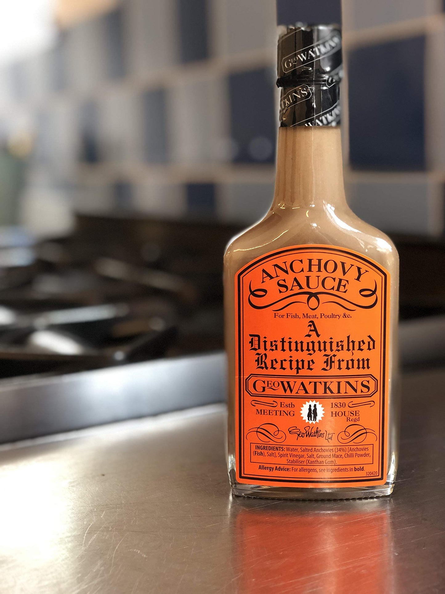 Geo Watkins Anchovy Sauce 190ml - Pack of 2