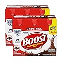 Boost Original Nutritional Energy Balanced Nutritional Drink (6 Count (Pack of 2), Chocolate)