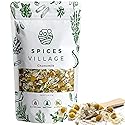 SPICES VILLAGE Dried Chamomile Flowers, Loose Leaf Chamomile Tea, 2 oz, Natural, Aromatic, Perfect for Herbal Teas, Flowering Tea, DIY Recipes