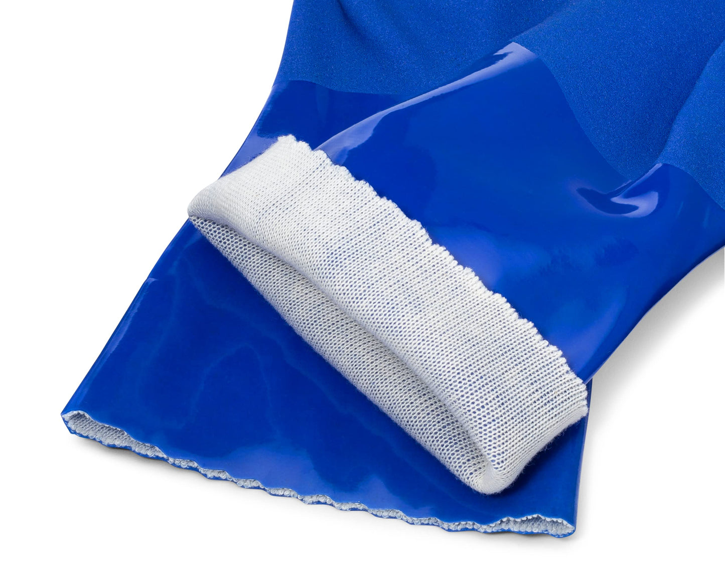 kitchen-star Ultimate Rubber Household PVC Gloves with Comfortable Cotton Lining, Anti-Slip surface, Kitchen Dishwashing, Extra Thickness, Kitchen