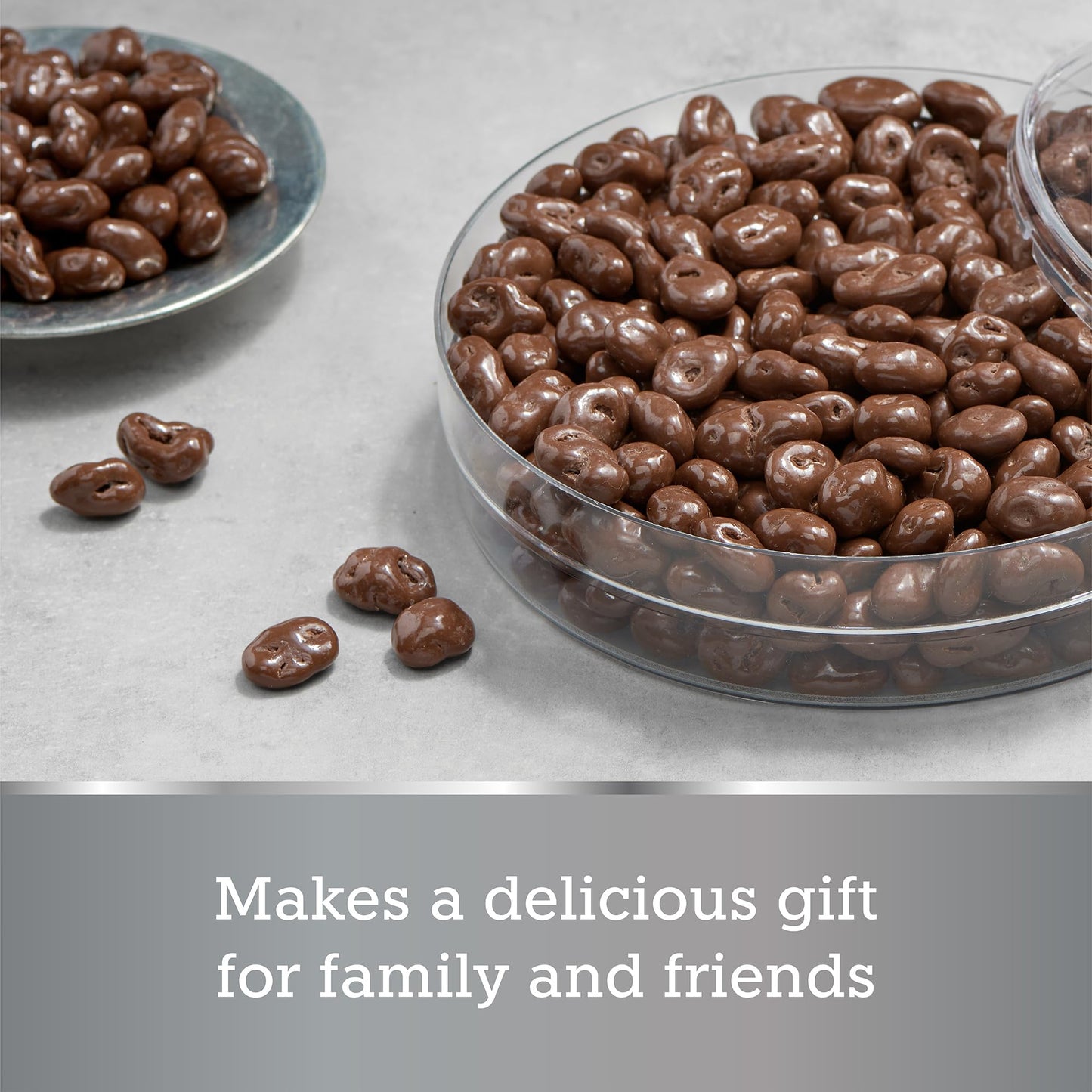 Chocolate-Covered Raisins - Milk Chocolate - 1 lb - World's Finest Chocolate