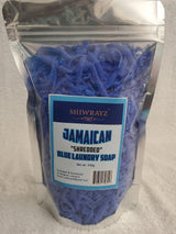 SHIWRAYZ Jamaican Blue Laundry Soap Shredded 270g. 9.5oz (Pack of 1)