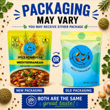 Mediterranean Spice Bombs Seasoning Pack of 4 - Chef-Crafted All-Purpose Spice Mix, Drop-In Flavor for Soups, Stews & Marinades, Pre-Portioned