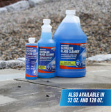 Unger Professional Streak-Free EasyGlide Glass Cleaner Concentrate, 1 Gallon, Ammonia-Free, Makes 100 Gallons of Solution, Safe for Tinted Windows