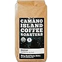 Camano Island Coffee Roasters Decaf Espresso Blend, Ground 12oz, Fresh Dark Roast Swiss Water Processed, USDA Organic, Fairly Traded, Shade Grown Top
