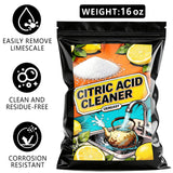 uereasy Distiller Descaler Citric Acid Cleaner, 16 oz Bulk for Cleaning Water Distillers, Pure Citric Acid Crystals Universal Residue Descaling