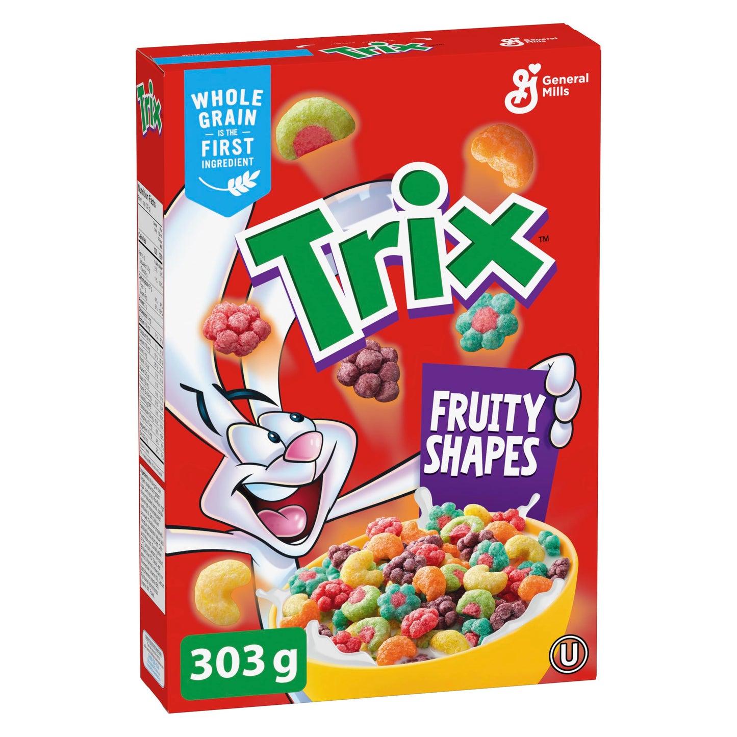 General Mills, Trix Fruity Shapes Cereal, 303g/10.7oz., {Imported from Canada}