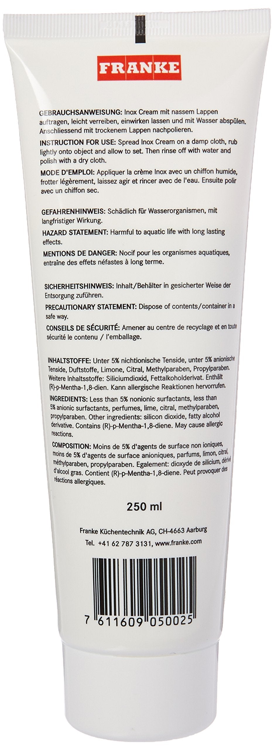 Franke F903 INOX Cream Stainless Steel Cleaner