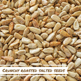 Gourmet Roasted Salted Sunflower Seeds by It's Delish, 38 Oz Jumbo Container (Jar) - Bulk Shelled Sunflower Seeds Kernels with Sea Salt - Crunchy