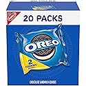 OREO Chocolate Sandwich Cookies, 20 Snack Packs (2 Cookies Per Pack)