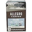 Allegro Coffee, Coffee Early Bird Blend Pods Organic 10 Count, 3.8 Ounce
