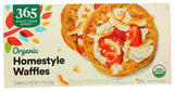 365 by Whole Foods Market, Organic Homestyle Waffles, 6 Pack, 7.4 oz