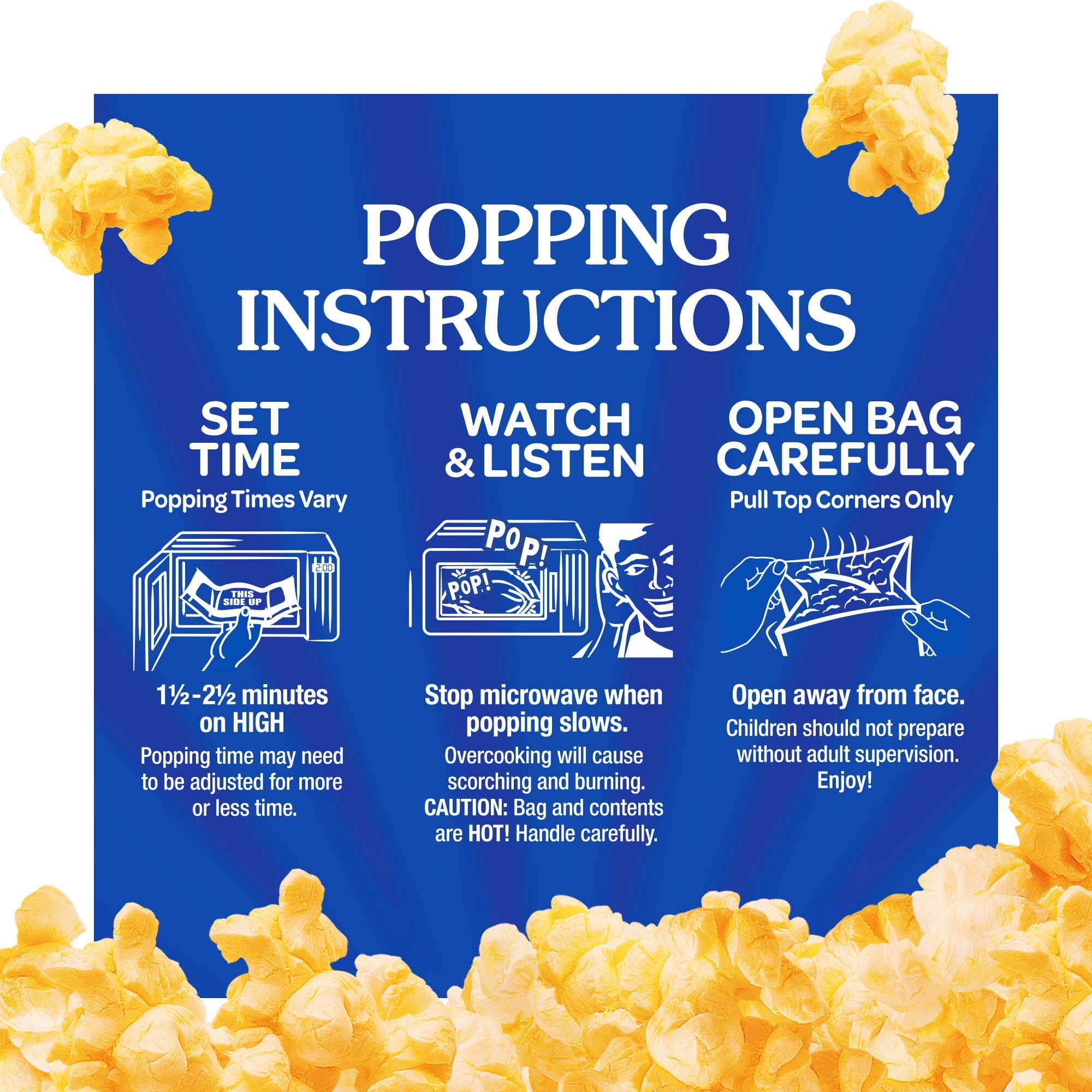 Act II Butter Lovers Microwave Popcorn, 2.75 oz, 6-Count Bags