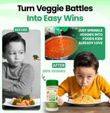 Easy Peasie Veggie Powder | Created by a Pediatrician | 3-Pack, Ages 2+