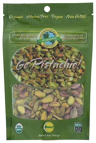 Himalayan Harvest Organic Raw Pistachio Meat, 5 Oz