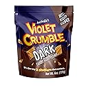 Violet Crumble Dark Chocolate Honeycomb Candy Chunks - Imported From Australia - 1 Bag