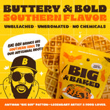 Sunrise Flour Mill Big & Baked Waffle Mix | 2 LB | Organic Heritage Wheat | Light, Crisp & Flavorful | Easier to Digest than Modern Wheat | No Artificial Ingredients | Non-Aluminum Baking Powder