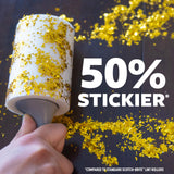 Scotch-Brite Extreme Clean Lint Roller, 50% Stickier*, Heavy Duty for Removing Debris and Pet Hair on Clothes, Furniture, Cars, Offices & More, 2