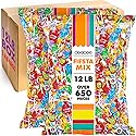 Parade Throws Bulk Candy - 12 LB Bulk Pinata Candy (Over 650 Pieces) - Assorted Lollipops, Gum & Hard Candies - Individually Wrapped Candy, Pinatas