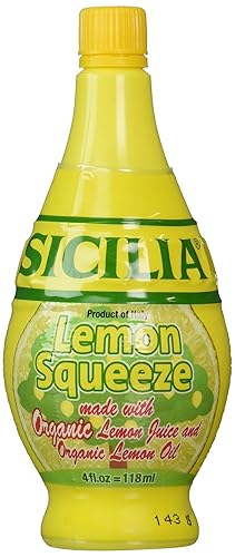 Sicilia Organic Lemon Juice - 4 Ounce