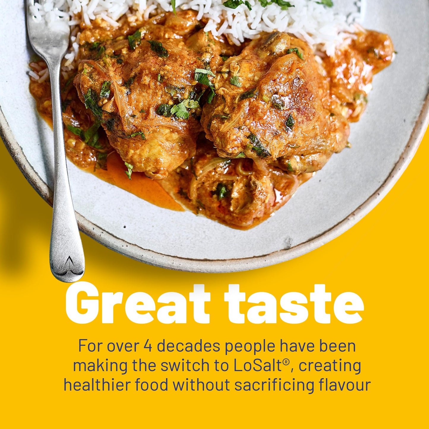 LOSALT - Reduced Sodium Salt | Original (non-iodised) | Great Tasting Salt Alternative/Substitute with 66% less sodium | 12.3oz/350g tub (pack of 1)