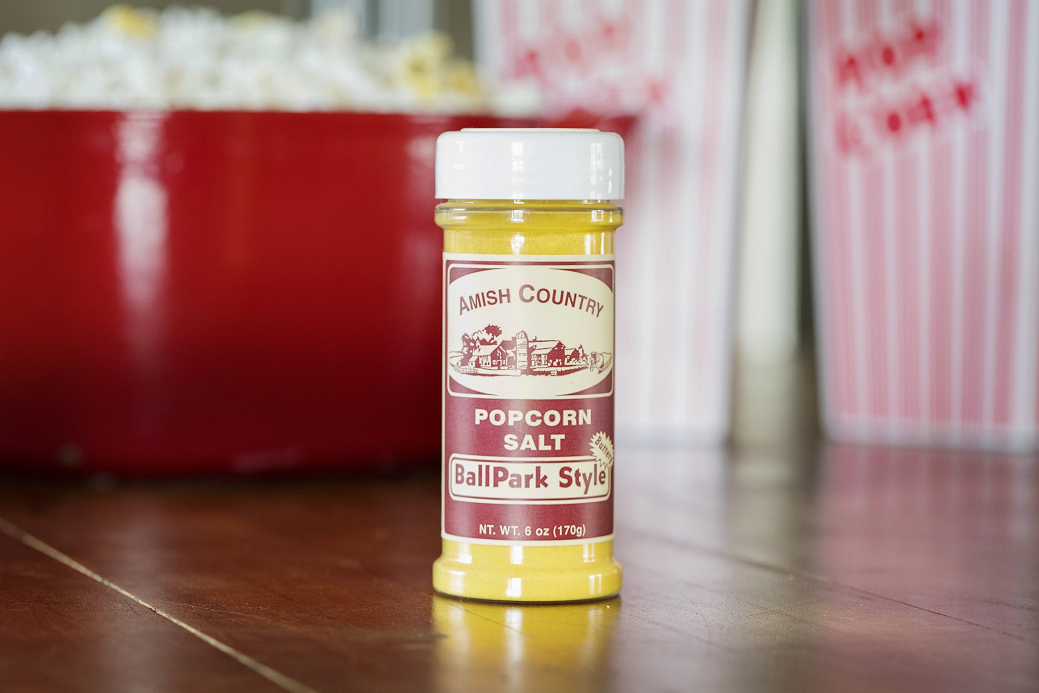 Amish Country Popcorn | 6 lb Baby White, 30 oz Cocounut Oil, 5.5 oz ButterSalt Bundle | Old Fashioned, Non-GMO and Gluten Free (Variety Bundle)
