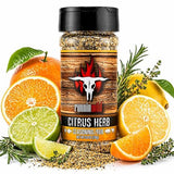 Citrus Herb Seasoning | Premium Citrus Seasoning with Garlic and Herbs for Turkey, Chicken, Fish, Pork and Lamb | No Artificial Flavors, No MSG added