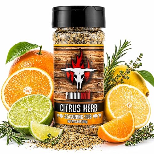 Citrus Herb Seasoning | Premium Citrus Seasoning with Garlic and Herbs for Turkey, Chicken, Fish, Pork and Lamb | No Artificial Flavors, No MSG added