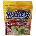 Morinaga Hi-Chew 100+ Assorted Individually Wrapped Fruit Chews Grape Strawberry Mango Green Apple 17.64 oz (Pack of 2)