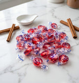Sugar Free Cinnamon Hard Candy - 1 lb Bulk Bag - Individually Wrapped Sweet and Spicy Cinnamon Discs - Low?Carb