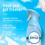 Febreze Air Mist, Air Freshener Spray, Odor Fighting Room Spray, Deodorizer for Home Bathroom Kitchen Office Apartment Dorm Room Classroom, Linen