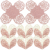 NOLITOY 50pcs Chocolate Paper Holders Truffle Cups Decorative Chocolate Candy Cups Candy Wrapping Papers