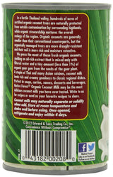 Native Forest Coconut Milk, Organic Unsweetened, 13.5-Ounce (Pack of 6)