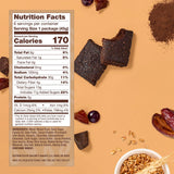 Nature’s Bakery Double Chocolate Brownie Bars, Whole Grains, Dates, and Cocoa, Plant Based, Dairy-Free, Snack Bar, 6 Count (Pack of 6)