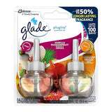Glade PlugIns Refills Air Freshener, Scented and Essential Oils for Home and Bathroom, Hawaiian Breeze & Vanilla Passion Fruit, 1.34 Oz, 2 Count (Pack