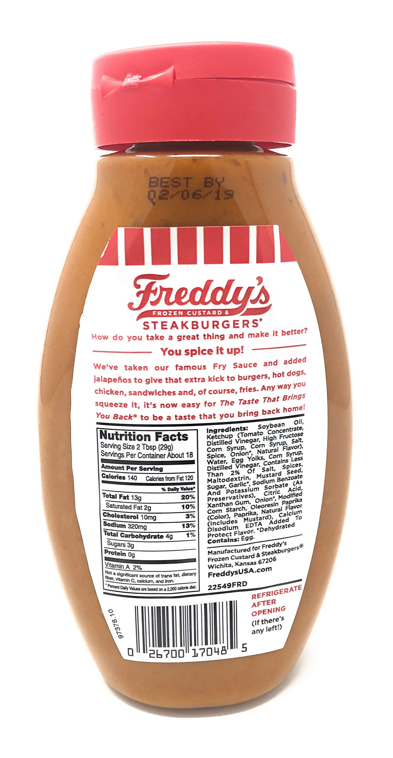 Freddy’s Famous Jalapeno Fry Sauce