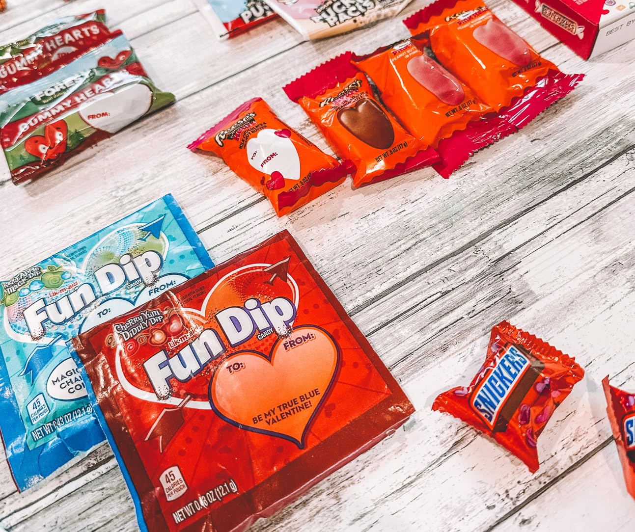 Munchie Mountain 75-Count Valentine Care Package and Valentine's Day Candy Snack Box for Boyfriend, Girlfriend, College student, Grandkids, Husband